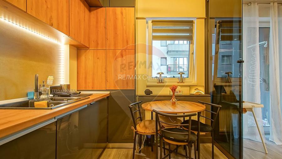 Studio de vânzare I 2 locuri de parcare I Mobilat Utilat I Soho Brasov - 14