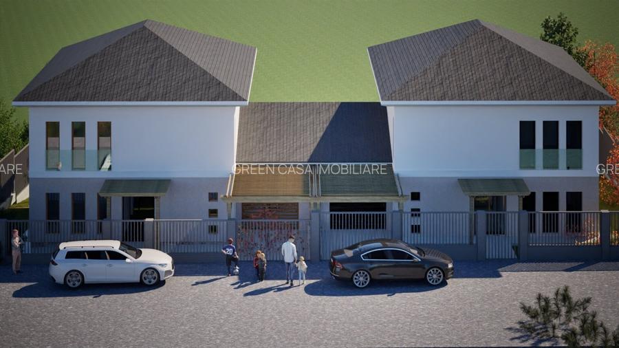 Teren 970 mp cu autorizație pentru 2 case Panorama deosebită, Zonă Ion Creanga - 4