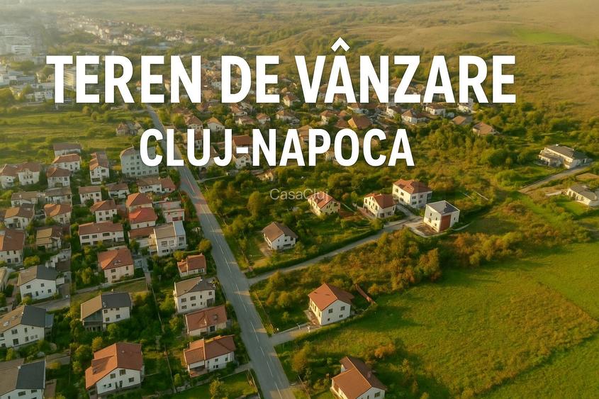 Teren de 877 mp, cu autorizatie ,zona excelenta, Borhanci ! - 4