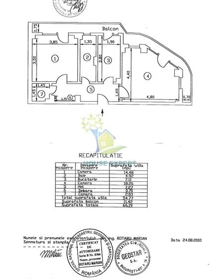 OCAZIE! Apartament 2 camere, 66 mp, UNIRII /Horoscop, bloc monolit - 10