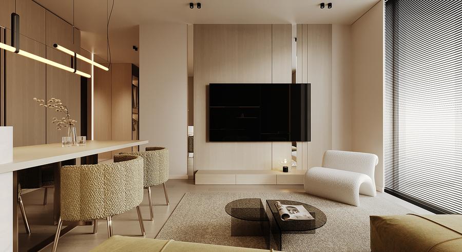Apartament cu 2 camere + birou in ansamblu rezidential nou