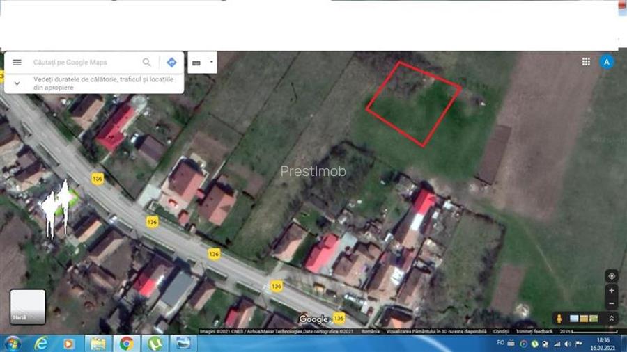 De vanzare, teren 1750 mp Remetea/Mures - 2