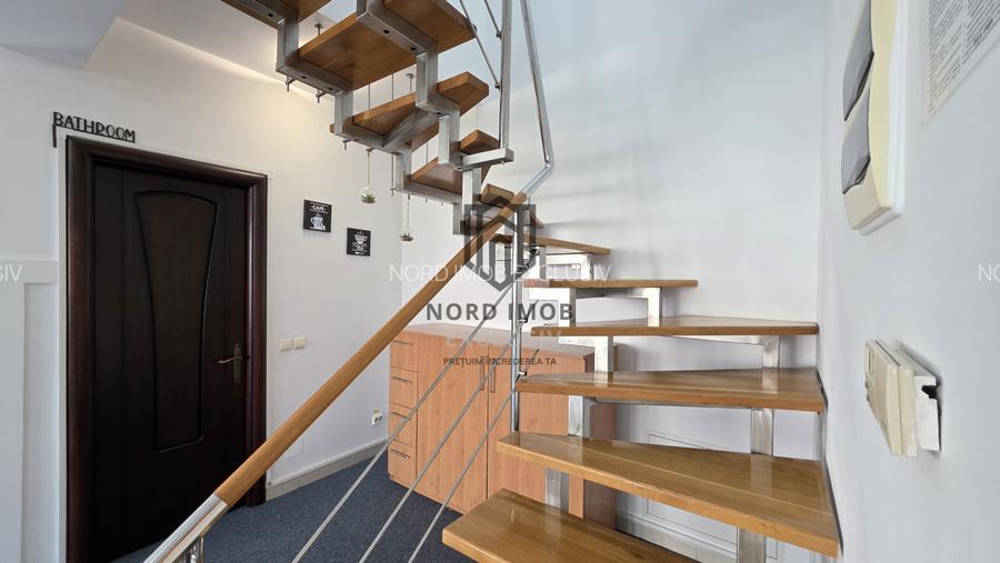 Duplex reprezentativ pentru birouri–4 camere | Recent renovat | 2 locuri parcare - 9