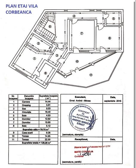 Vila in Corbeanca (Petresti) | mobilata |160 mp util | garaj | curte - 16