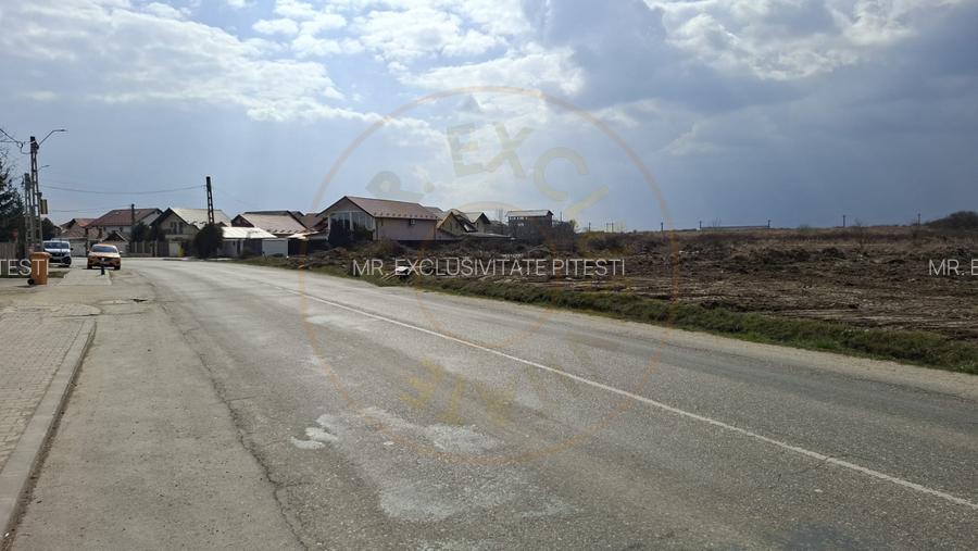 Teren 488 mp Bradu, deschidere la DJ - 3 Km de Pitesti - 2