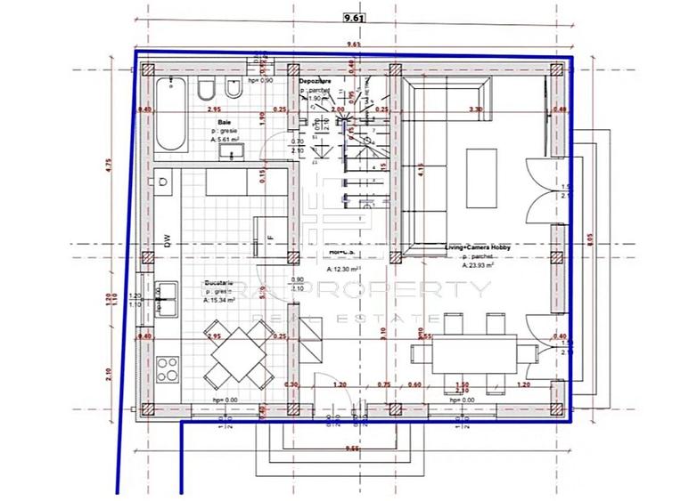Casă nouă, clasă energetică A, teren 335 mp, Sibiu zona Turnisor - 1