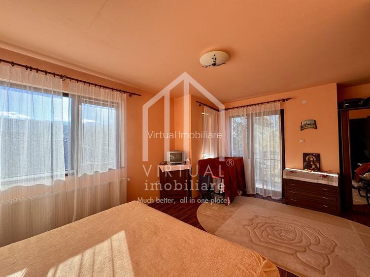 Casa individuala cu 6 camere, 500mp teren, priveliste spre munti - 19