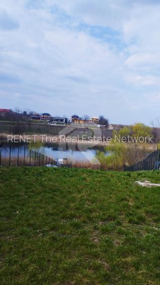 Ideal Teren intravilan Buftea – deschidere directă la lac | 883 mp | Utilități | - 2