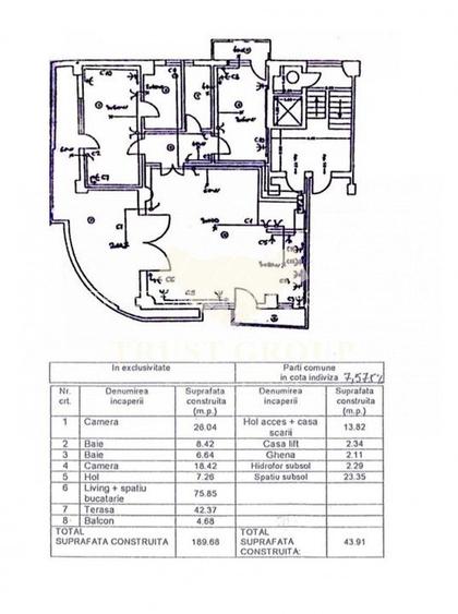 Penthouse 3 camere Herastrau | Terasa | Loc de parcare - 18