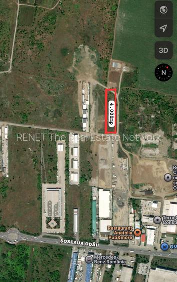 Teren 4.000 mp – Otopeni | Ideal hale / investiție | Acces excelent SOS CENTURA - 2