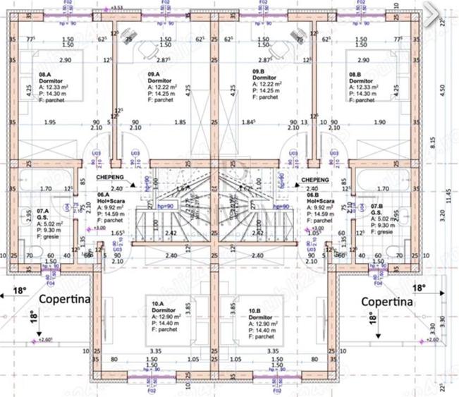 GIROC - Duplex deosebit - 4 Camere - Mobilat - Utilat - 9