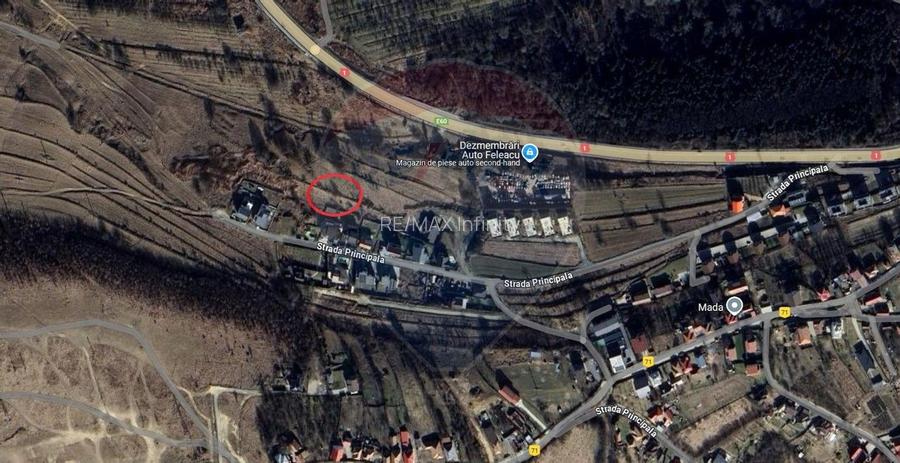 Teren de vanzare 814 mp in Feleacu, – Panorama superba catre oras - 3