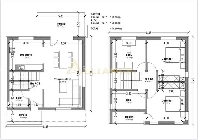 Casa moderna in ansamblu de case Comuna Berceni - 13