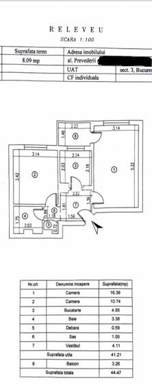 Apartament 2 camere  decomandat – Titan - 1 Decembrie - 12