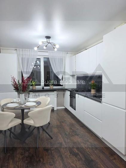Apartament 3 camere, 59 mp, parcare, TOTUL NOU, zona Mega Image - 3