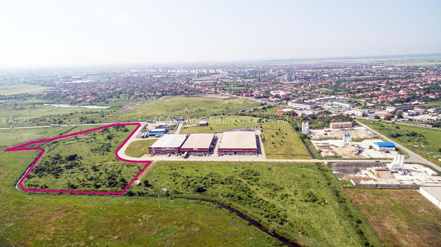 Teren industrial 28812 mp în Parcul Industrial UTA2 Arad - 6