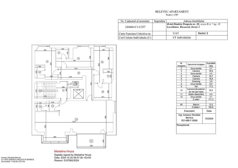 Apartament premium cu 4 Camere și vedere panoramică • Cartierul Aviației - 1