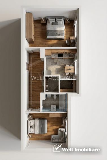 Apartament 2 cam decomandate - strada Dunarii(Exclusivitate) - 7