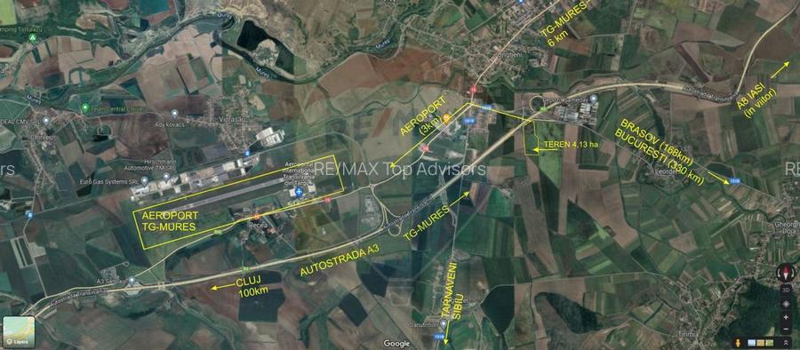 DE VANZARE Teren agricol  41.356mp Targu Mures / DJ DJ151D - 3