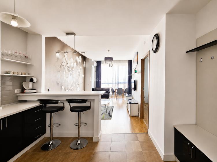 Apartament intr-un complex cu gradina privata si fantani decorative, langa plaja - 5