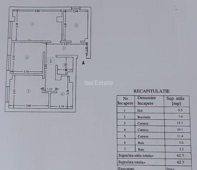 Apartament 3 camere Panoramic Residence CUG - 2