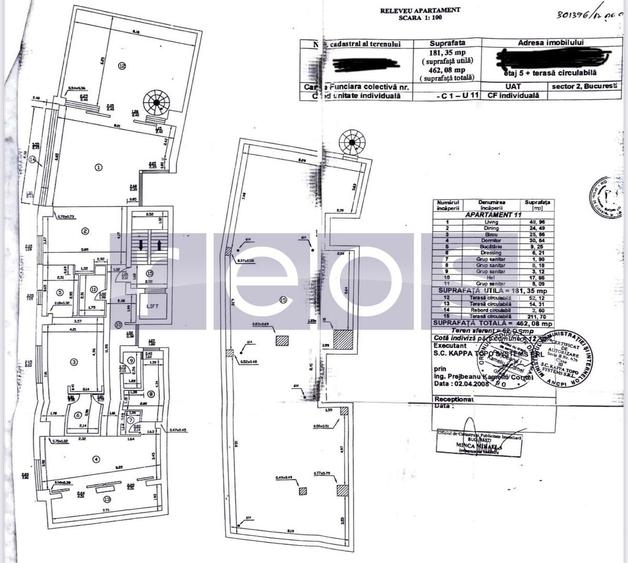 VANZARE PENTHOUSE DEOSEBIT 181MP | TERASA 280MP | MOBILAT - UTILAT LUX - 31