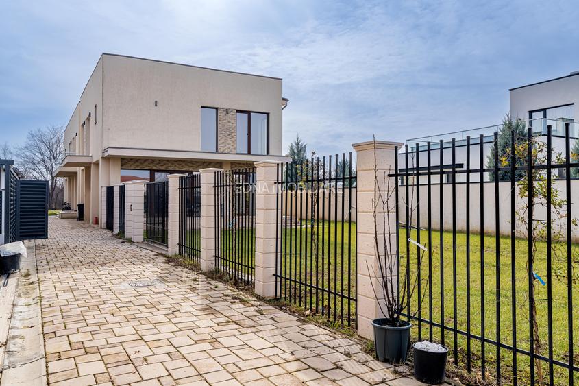 Vilă modernă, 4 dormitoare, Corbeanca, Str. Fermei nr. 6D - 19