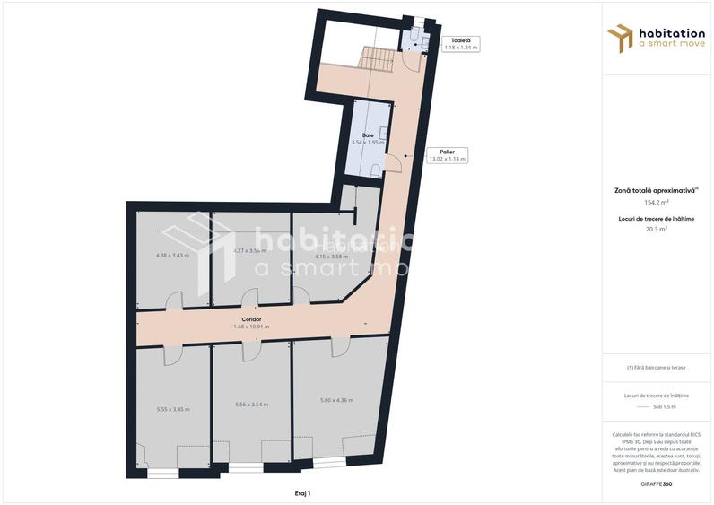 Casă de închiriat în zona Lunei – ideală pentru locuit sau birouri - 24