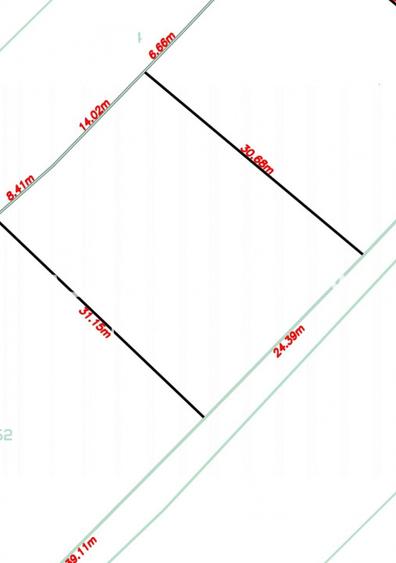 Teren constructie P+M, Sura Mare- Hamba, 717mp, utilitati - 2