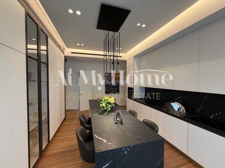 Penthouse superb cu 5 camere, RENOVAT, MOBILAT, 2 parcari, boxa, terasa 186mp - 30