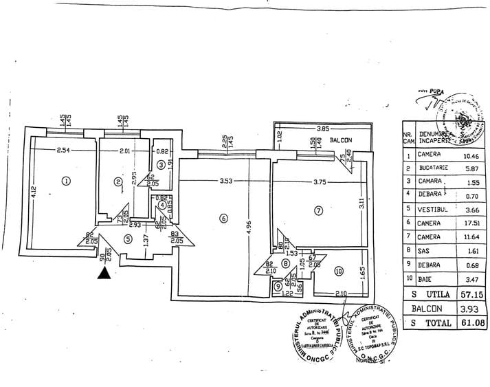 Calea Grivitei 3 Camere Apartament Luminos - 12