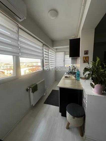 Apartament 2 camere, semidecomandat, centrala, ac, balcon, Popesti Leordeni - 5