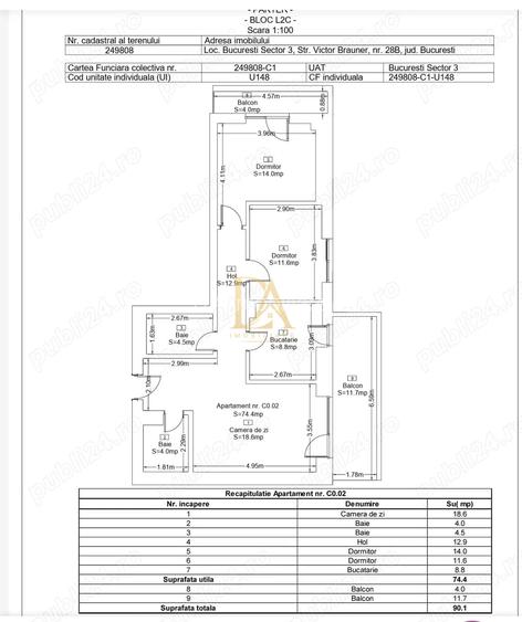 Apartament 3 camere Bloc 2025 74 mp|Metrou la 3 min Finisaje Premium - 3