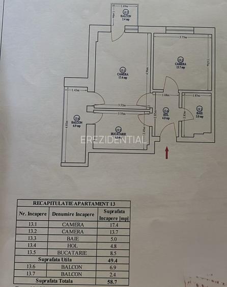 Apartament 2 camere + parcare inclusa - zona Pallady - 5