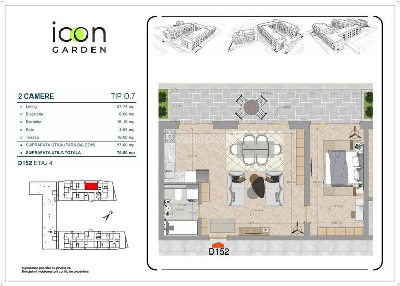 Apartament 2 camere, Moșilor, ansamblu nou, finalizat. - 3