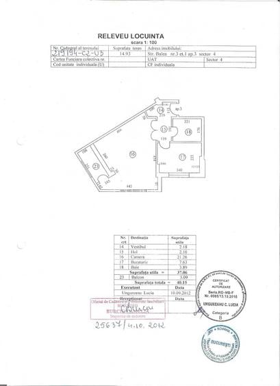 Garsonieră decomandată | 5 min Apărătorii Patriei | Vilă 2012 | Centrala proprie - 8