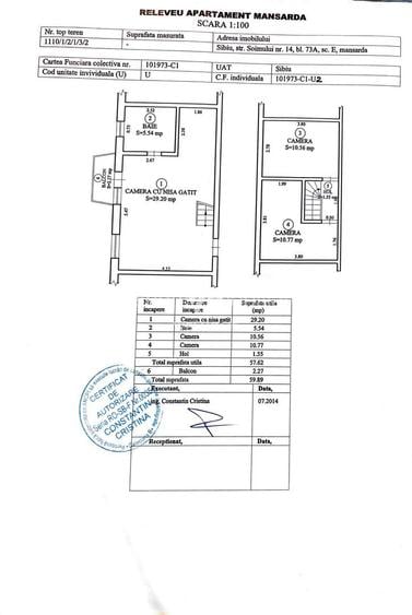 Vand apartament 3 camere zona Milea OMV - 16