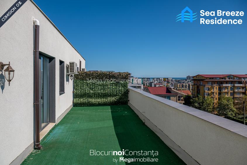 ✅Penthouse mobilat, terasă 72mp | Preț final - Sea Breeze, Mamaia Nord - 12