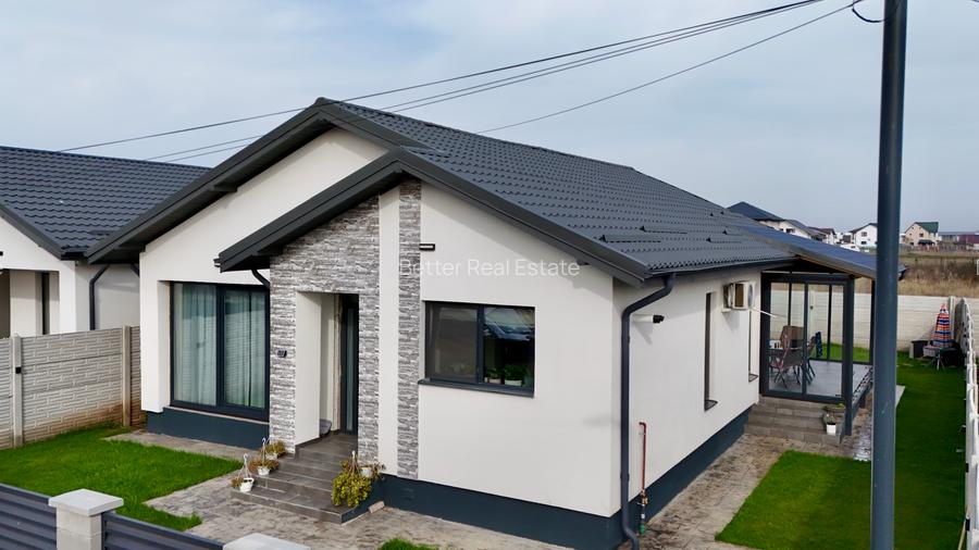 Casă de vânzare individuală nouă parter | 4 camere | Berceni Ilfov | teren 420 - 4