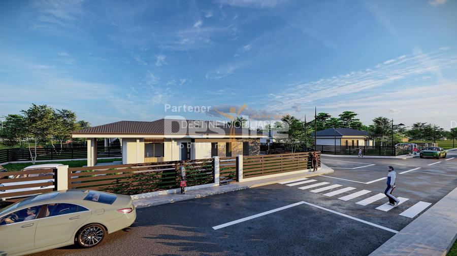 Casa  individuala, plan parter, 108 mp - 2
