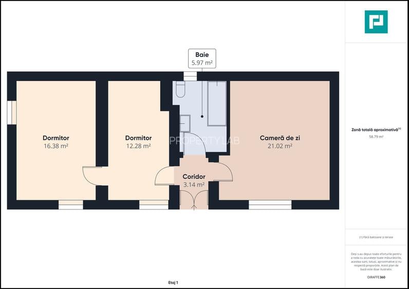 Apartament 2 niveluri strada Mihai Eminescu - 22