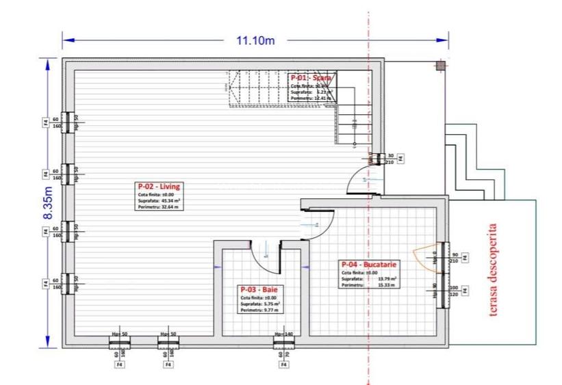 Vilă Individuală 4 Camere,  P+ 1   Strada Tineretului, Pantelimon - 10
