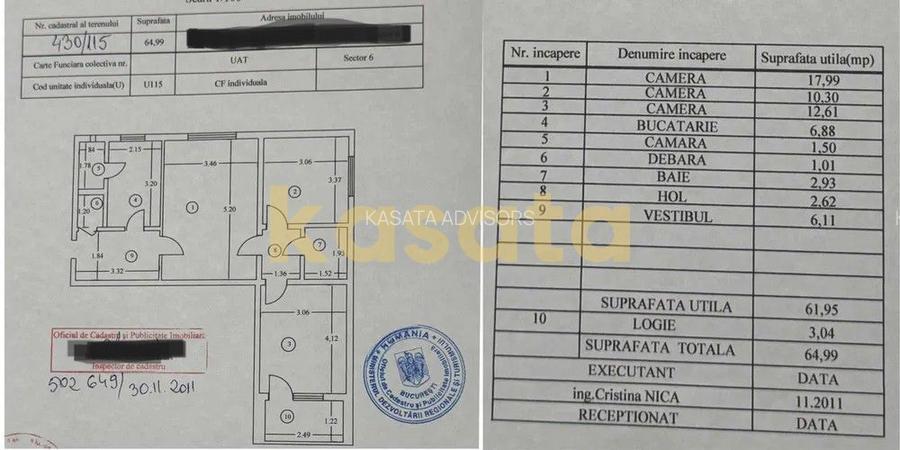 Apartament 3 Camere 🏡 | Valea Ialomiței 📍 | Bloc anvelopat 🏢 - 1