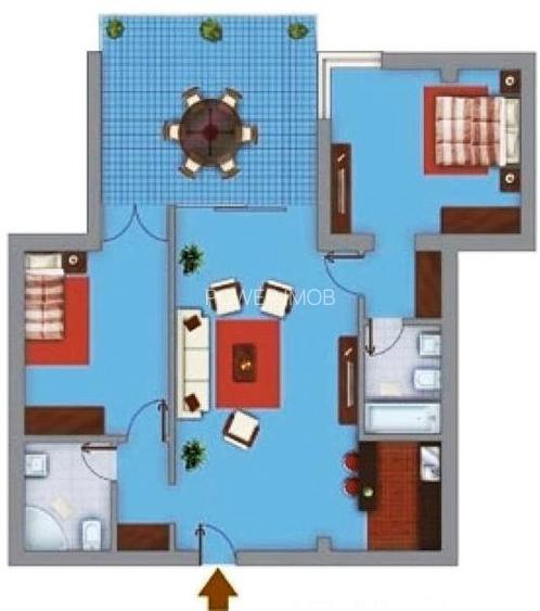 APARTAMENT 3 CAMERE, HOTEL ALPIN, POIANA BRASOV - 16