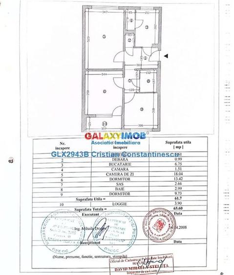Apartament 3 camere decomandat,etaj 1,Titan , Metrou 1 Decembrie 1918 - 8