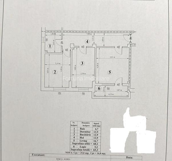 Apartament 2 camere decomandate,etaj 1,in bloc nou, loc parcare,optional garaj - 12