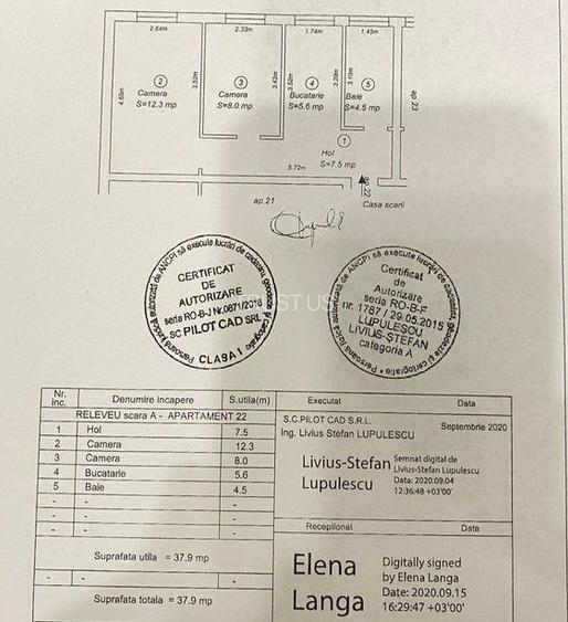 Comision 0%, Apartament 2 Camere, Decomandat, Etaj 5, Sagului, Turist - 7
