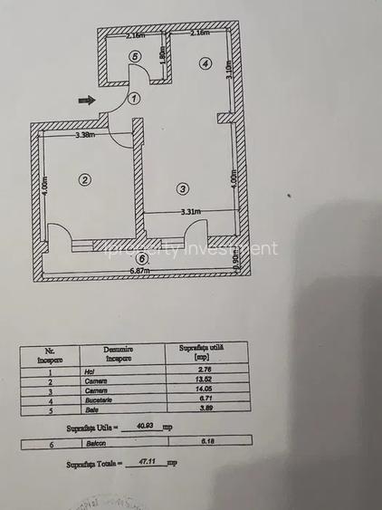 Apusului - P-ta Gorjului | 2 Camere | Centrala | Bloc 2013 | Metrou - 7