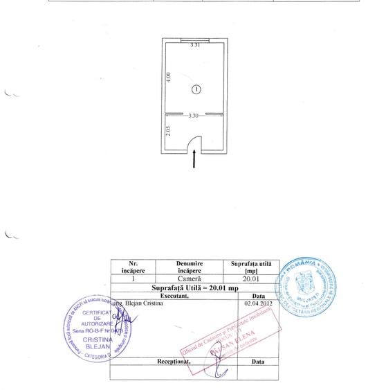 Vânzare garsonieră confort 2 - Aleea Moldovița - 11