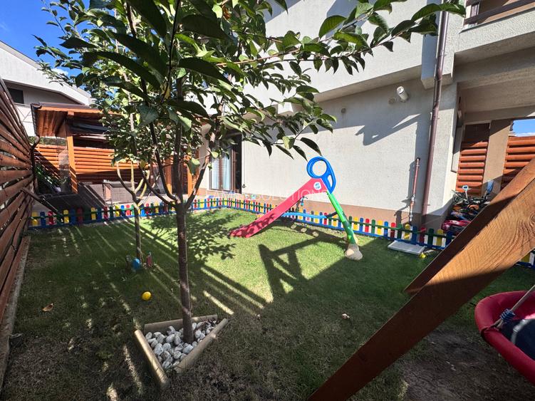 Casa P+1+M. 5 cam. Mobilata-Utilata complet. Teren 205mp - 2